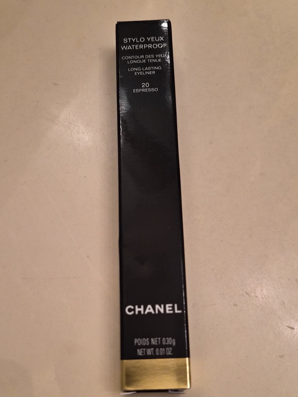 Chanel. STYLO YEUX WATERPROOF Eye Liner.#20 Espresso